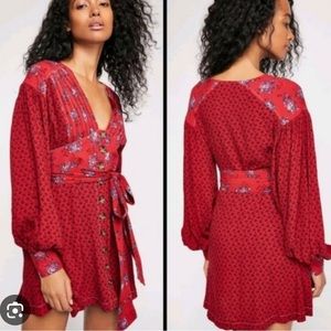 Free people wonderland mini dress